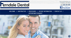 Desktop Screenshot of familydentistryferndale.com